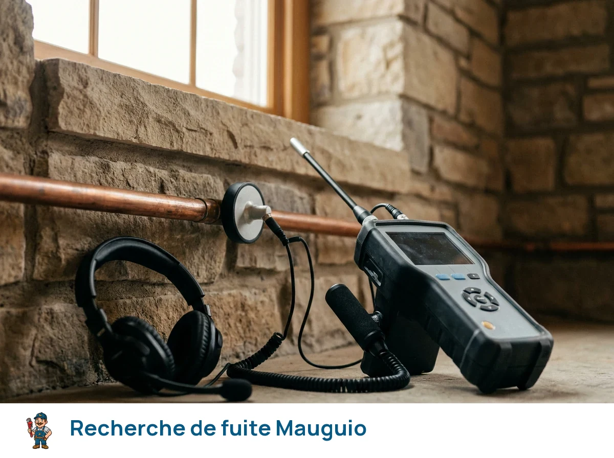 Recherche de fuite à Mauguio