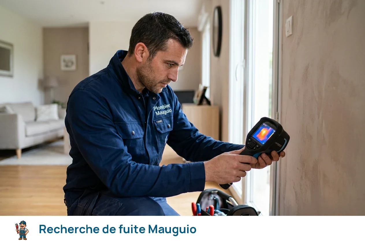 Recherche de fuite à Mauguio
