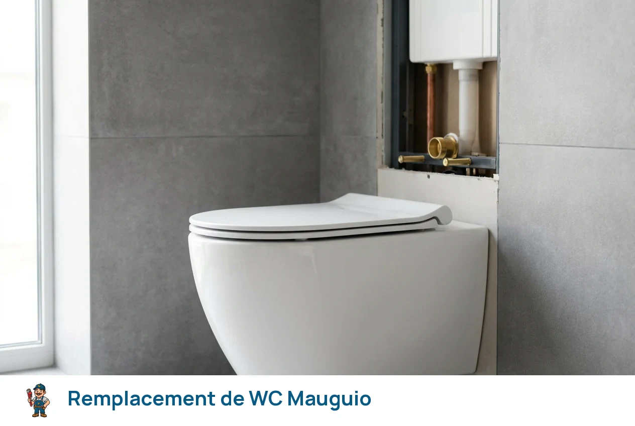 Remplacement de WC à Mauguio