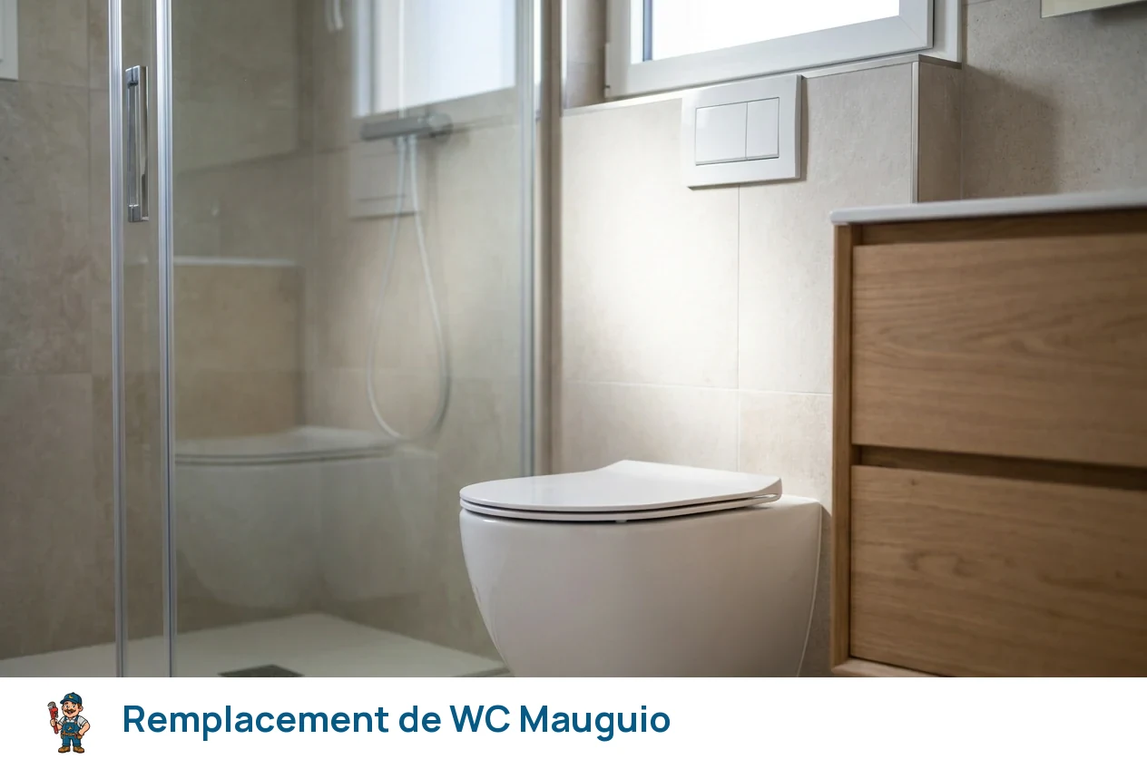 Remplacement de WC à Mauguio
