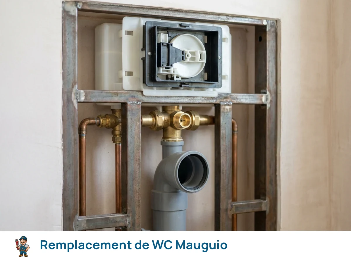 Remplacement de WC à Mauguio